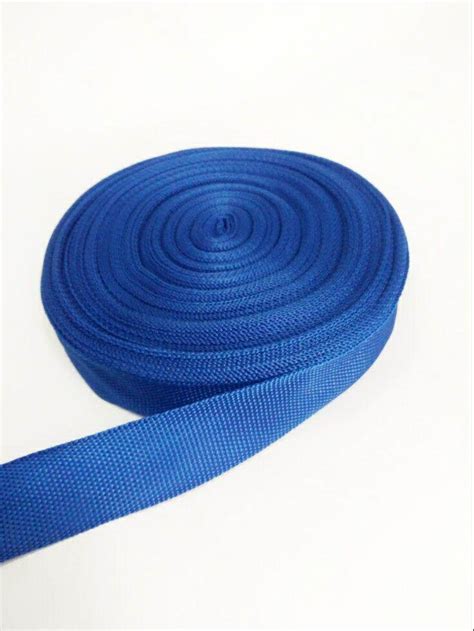 Bisban Tali Webbing Polos Ukuran Cm Roll Panjang Meter