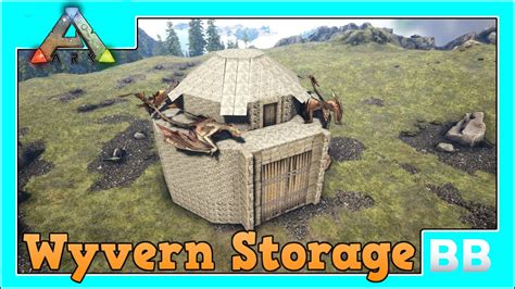 Ark Survival Evolved Base Build Wyvern Tower Youtube