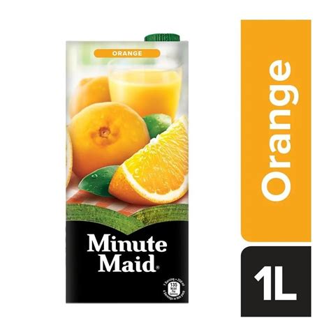 Litre Minute Maid Orange Juice Packaging Type Tetra Pack At Best