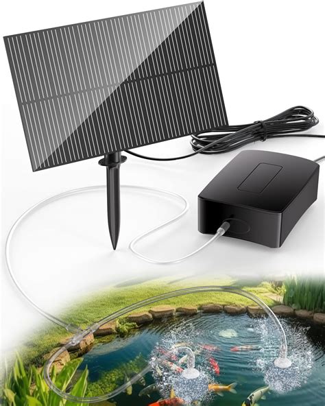 Buy Biling Solar Pond Aerator Modes Solar Pond Air Pump For Outdoor