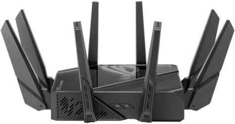 Asus Rog Rapture Gt Axe16000 Wireless Quad Band Gaming Router Speeds Up To 16000 Mb S Wi Fi 6e