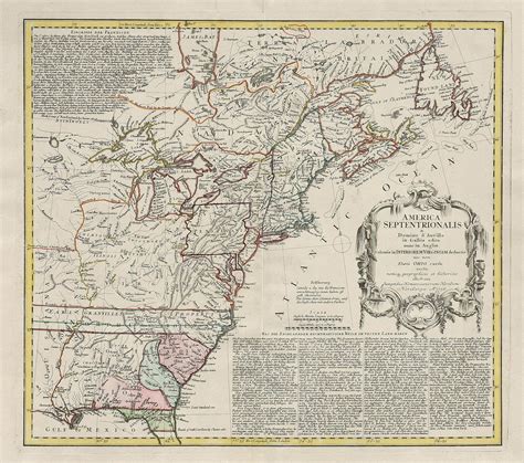 Lot An Antique Map America Septentrionalis Nuremberg