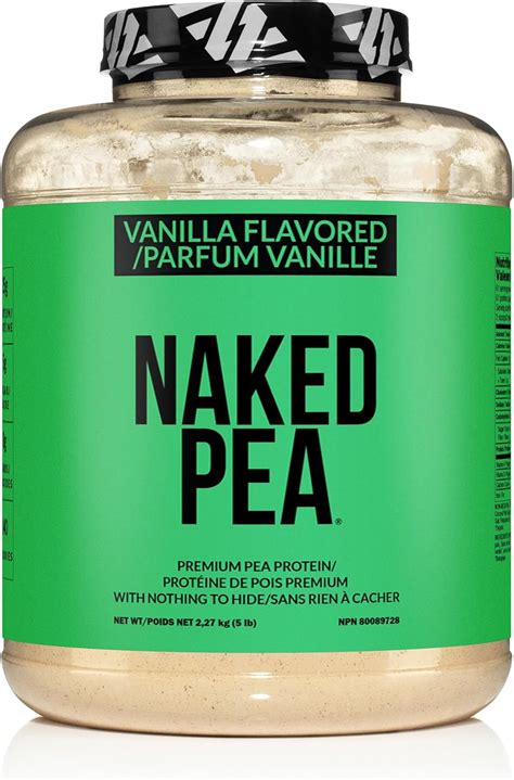 Naked Pea Vanilla Pea Protein Pea Protein Isolate From North American Farms Lb Bulk