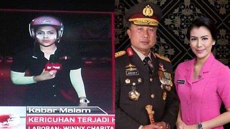 Sosok Winny Charita Istri Komjen Agung Budi Maryoto Mantan Jurnalis