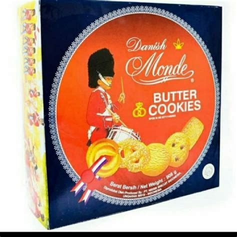 Jual Monde Butter Cookies Blue 454g Shopee Indonesia