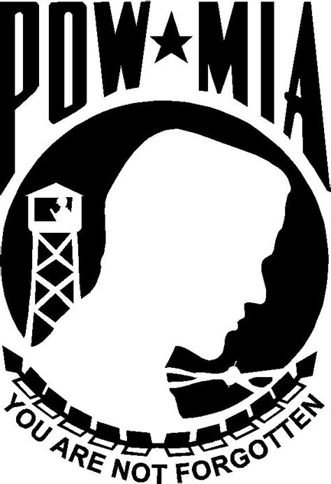 Pow Mia Logo Vector at GetDrawings | Free download