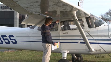 Video Tip Cessna Exterior Preflight Flight Training Central