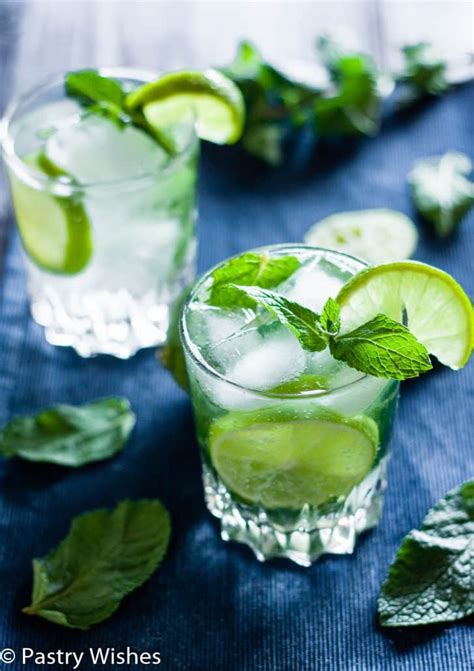 Virgin Mojito Recipe With Sprite - Pastry Wishes