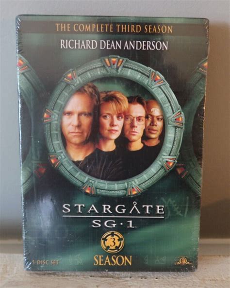 Stargate Sg 1 Season 3 Dvd 2003 5 Disc Set New Sealed 27616887016