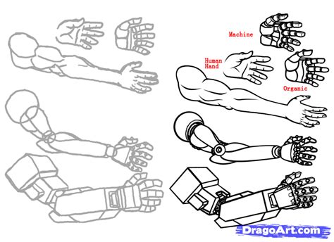 Robotic Arm Tutorial by MangaKingNino on DeviantArt