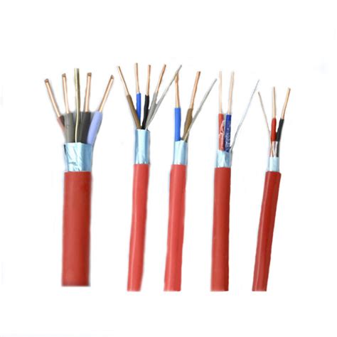 Pure Copper Core Shielded Fire Alarm Cable Flame Retardant Fire