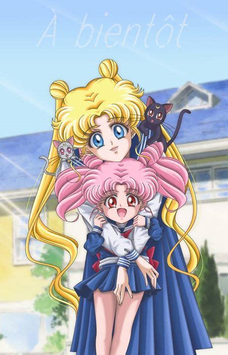 Usagi And Chibiusa Sailor Moon Charaktere Sailor Moon Bunny Tsukino