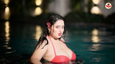 Priti Roy Kolkata Queen In RED Bikini