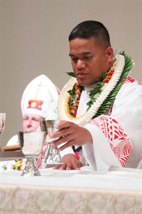 Chuukese Native Ordained A Deacon Next Step Priesthood