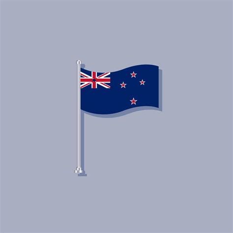 Illustration of New Zealand flag Template 11021248 Vector Art at Vecteezy