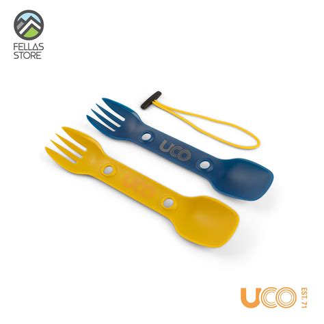 Uco Gear Eco Utility Spork Pack Mustard Pinnacle Pro