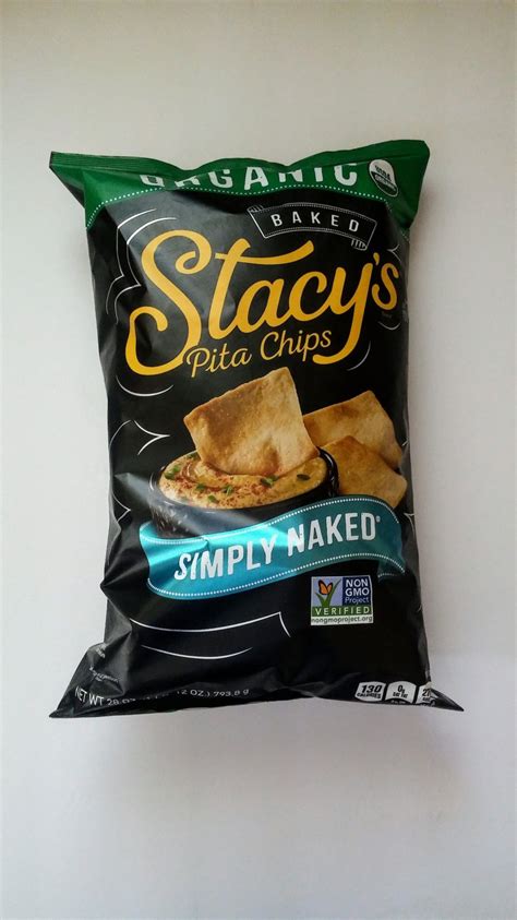 Stacys Organic Pita Chips Simply Naked 28 Oz Bag Pack Of 1