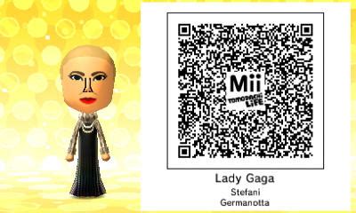 Mii QR Code - Lady Gaga by AllEyesOnMii on DeviantArt