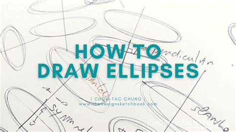 How To Draw Ellipses In Perspective 7 Steps Easy Tutorial ️the