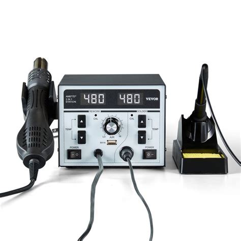 Dropship In Hot Air Rework Soldering Station W With Digital Display V USB Port To Sell