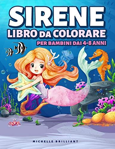 Sirene Libro Da Colorare Per Bambini Dai 4 8 Anni By Unknown Author