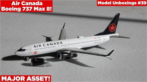 Geminijets Air Canada Boeing Max Unboxing Review Model