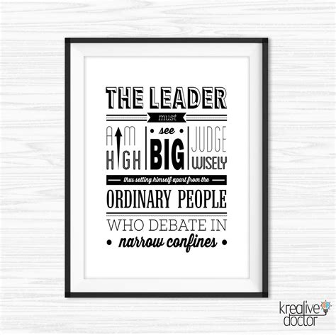 Leadership Quotes for Office Wall Art Prints Printable - Etsy