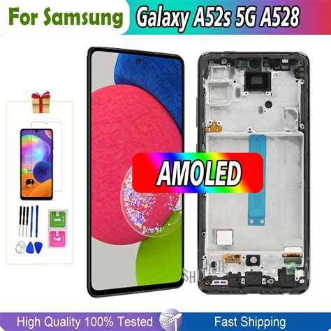 6 5 Super Amoled For Samsung Galaxy A52s 5g A528b A528 Display A528m A528b Ds Lcd Touch Screen