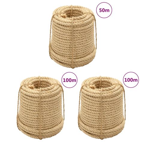 Cordes En Sisal 3 Pcs 14 Mm VidaXL Leroy Merlin