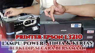 Cara Memperbaiki Epson L3110 L1110 Tombol Kertas Nyala Doovi