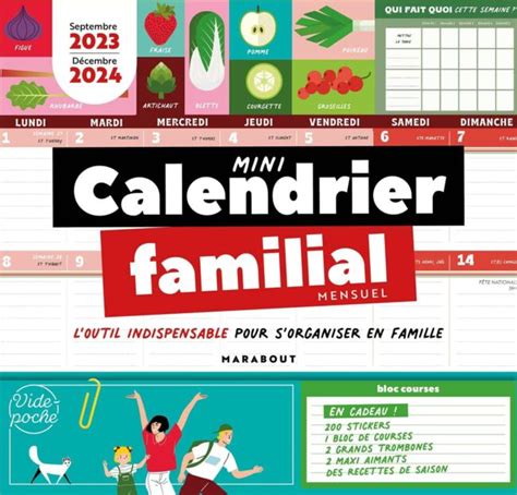 Calendrier Familial 2023 2024 Lequel Choisir MaFamilleZen