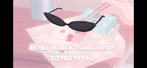 Bloxburg Codes In 2022 Roblox Codes Retro Sunglasses Black Sunglasses