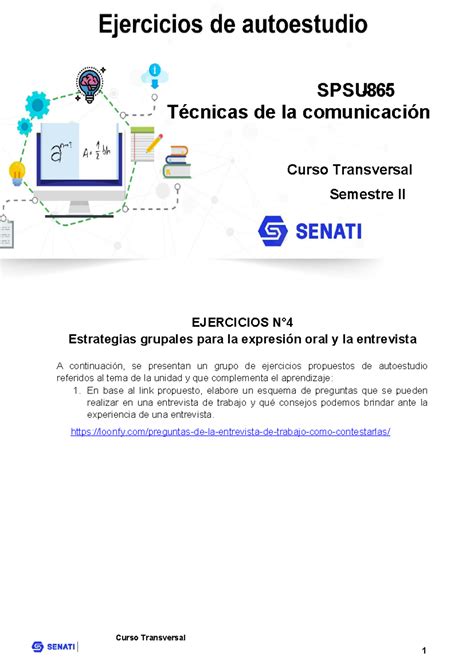 Spsu Spsu Ejercicio T Ejercicios N Estrategias Grupales