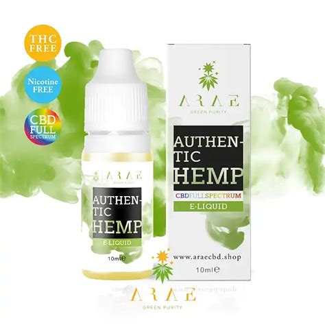 E Liquid Cbd Authentic Hemp Arae Compra L Quido Vaper Cbd En Pev