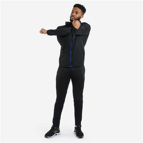 Umbro Mens Black Royal Blue Adult Pro Training Poly Pant Umbro