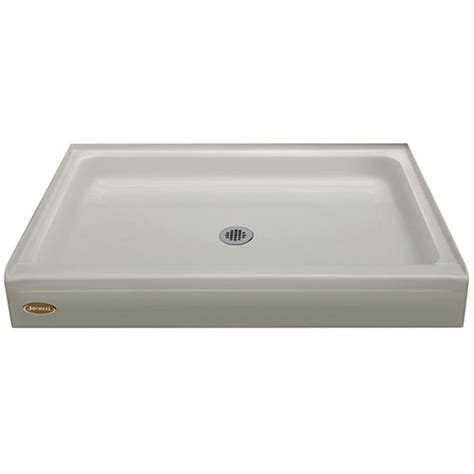 Jacuzzi PRIMO 32-in W x 48-in L with Center Drain Shower Base (Oyster) Lowes.com | Shower pans ...