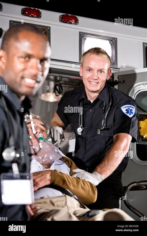 Emt Elderly Hi Res Stock Photography And Images Alamy