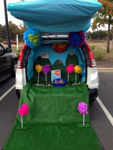 Dr Seuss The Lorax Trunk Or Treat Halloween Trunk Or Treat The