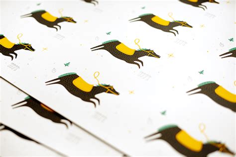 serigraph printing / postcard on Behance