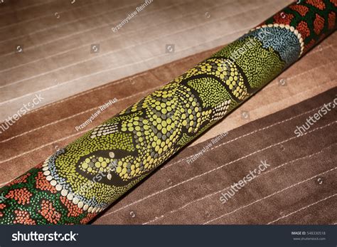 Didgeridoo Traditional Aboriginal Instrument Australia Stock Photo ...