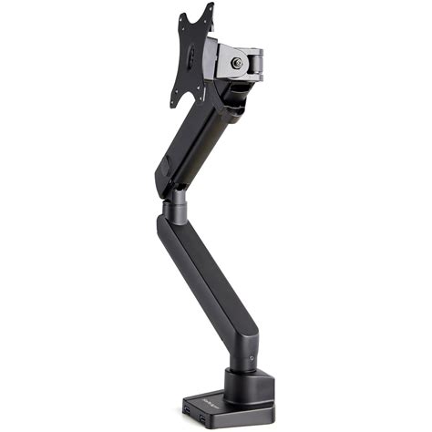 Startech .com Desk Mount Monitor Arm with 2x USB 3.0 portsSlim Full Motion Single Monitor VESA ...