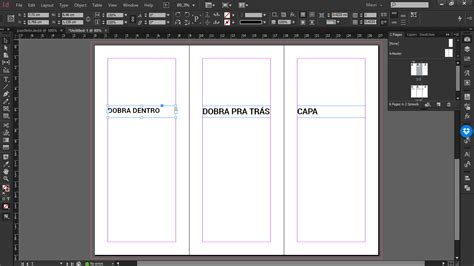 Tutorial Panfleto Dobras No Indesign Design Culture