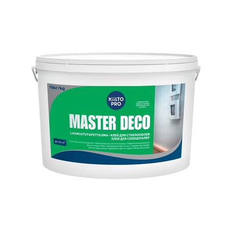 KIILTO MASTER DECO клей для стеклообоев | Лидер ЛКМ