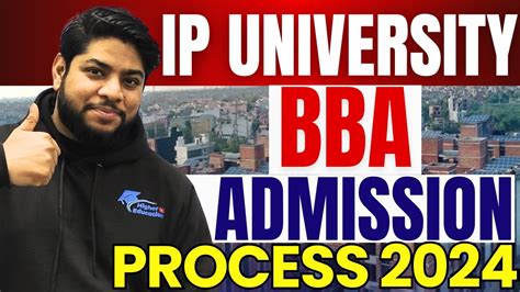 Ip University Bba Admission Process 2024🔥eligibility Online Counselling