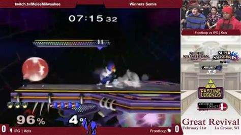 Great Revival IPG Kels Marth Falco Fox Vs Frootloop Falco