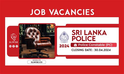 Police Constable Pc Job Opportunities At Sri Lanka Police Apply Now