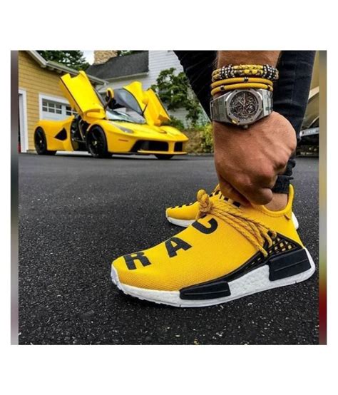 Adidas NMD Human Race Yellow Running Shoes - Buy Adidas NMD Human Race ...