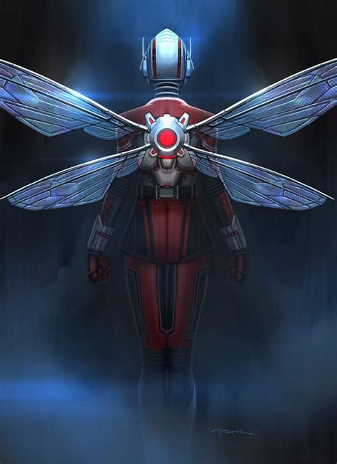 New ANT-MAN Concept Art Reveals Another 'WASP' Design By Andy Park ...