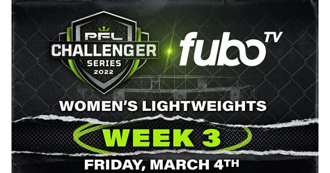 Professional Fighters League Challenger Series Womens Lightweights