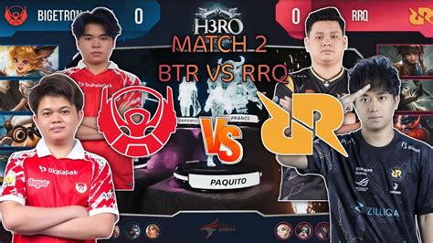 Btr Vs Rrq Match Akankah Vyn Akan Meruntuhkan Kerajaan Rrq Youtube